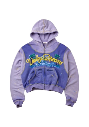 Vale Forever Paradise zip-up hoodie - Purple