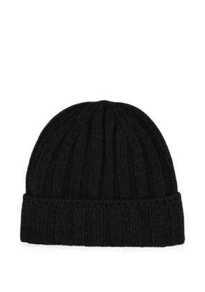 Vanisè ribbed-knit beanie hat - Black