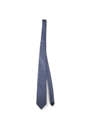 Pal Zileri geometric-pattern tie - Blue