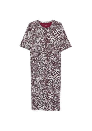 MARCCAIN animal-print midi dress - White