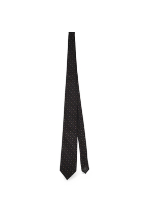 Pal Zileri geometric-pattern tie - Grey