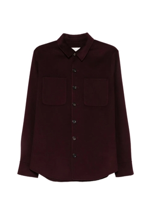 BOMPARD long-sleeves shirt jacket - Purple