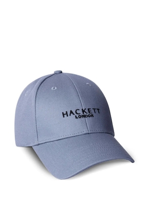 Hackett London logo-embroidered baseball cap - Blue
