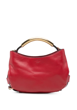 Moschino metal-handle tote bag - Red