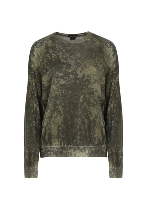 Avant Toi mottled-effect sweater - Green