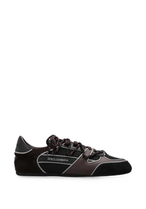 Dolce & Gabbana Ginnica panelled mesh sneakers - Brown