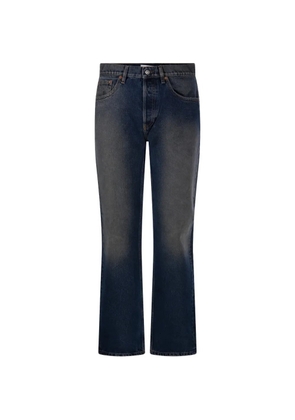 Golden Goose faded straight-leg jeans - Blue