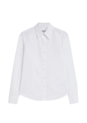 Jil Sander fitted poplin shirt - White