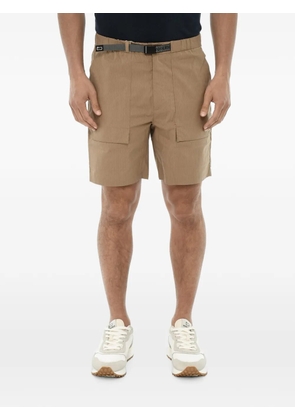 Woolrich checked ripstop shorts - Neutrals