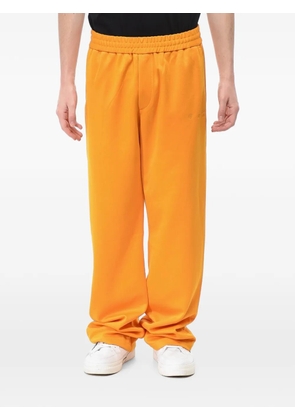 Off-White drawstring elasticated track trousers - Orange