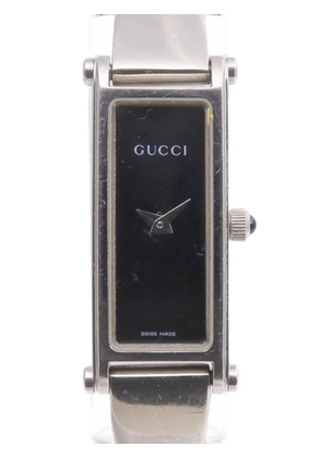 Gucci Pre-Owned Bangle 12mm watch - Black