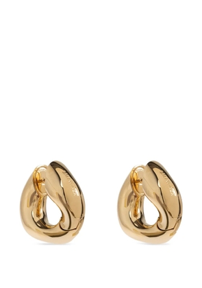 Balenciaga Eisa XS earrings in shiny gold
