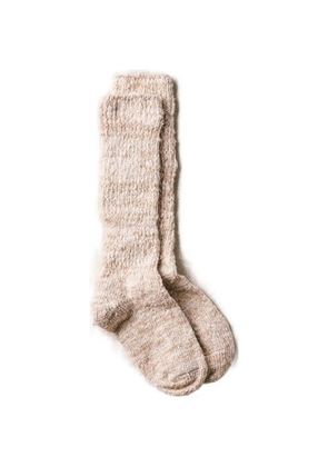 yahae Garabou slipper socks - Brown