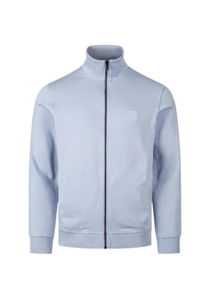 BOSS zip high-neck knitwear - Blue