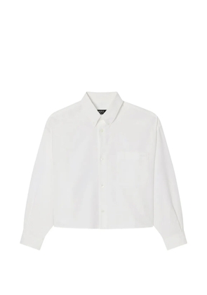 A.P.C. Sophia logo shirt - White