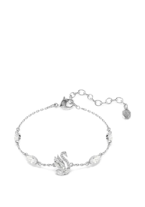 Swarovski Swan crystal-embellished bracelet - Silver
