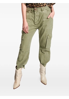 One Teaspoon low-waist cargo trousers - Green