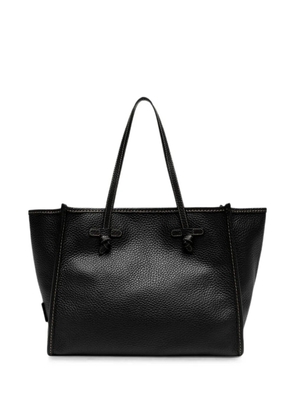GIANNI CHIARINI Marcella grained leather tote bag - Black