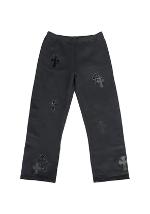 Chrome Hearts Cross-patch track pants - Black