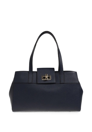 Furla large Amelia leather shoulder bag - Blue