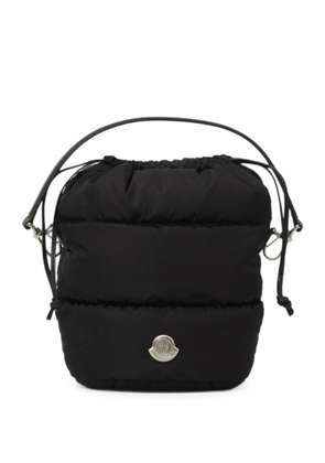Moncler Caradoc quilted bucket bag - Black