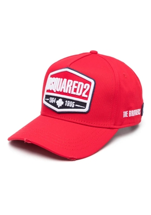 DSQUARED2 logo-patch baseball cap