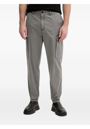 Armani Exchange ripstop-texture cuffed cargo pants - Grey