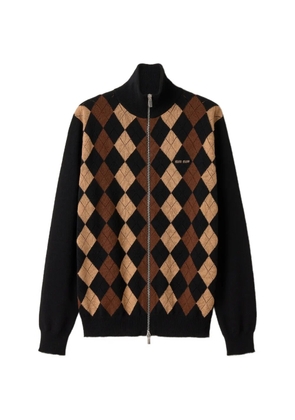 Miu Miu cashmere cardigan - Black