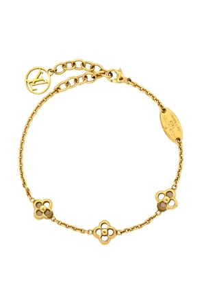 Louis Vuitton Pre-Owned 2018 Gold Plated Flower Full Bracelet costume bracelet