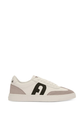 Furla Step logo-detail sneakers - White