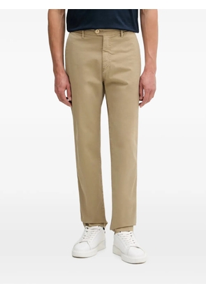 Aeronautica Militare flap-pocket straight-leg trousers - Neutrals