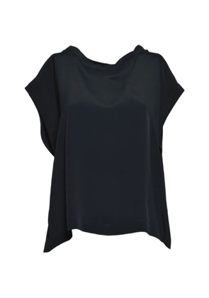 MOMONÌ boat-neck short-sleeve top - Black