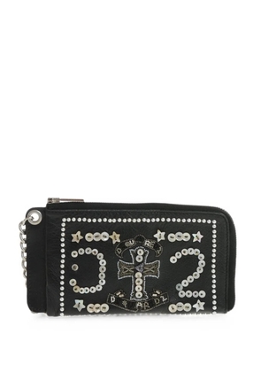 DSQUARED2 sequin-embellished chain-link wallet - Black