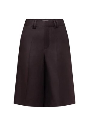 Drykorn Govern pressed-crease shorts - Brown