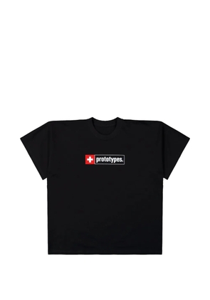 PROTOTYPES Cross Logo printed T-shirt - Black