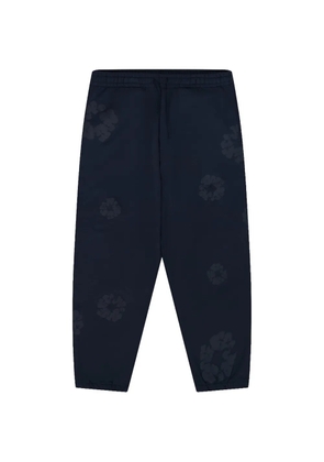 Denim Tears Mono Wreath drawstring track pants - Blue