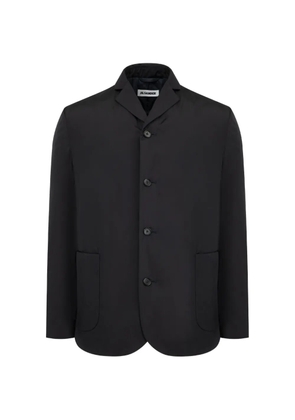 Jil Sander single-breasted patch-pocket jacket - Black