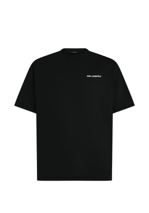 Karl Lagerfeld Après Ski Club logo T-shirt - Black