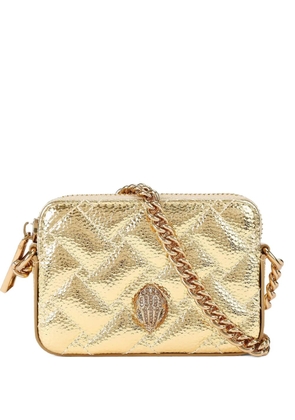 Kurt Geiger London mini Kensington crossbody bag - Gold