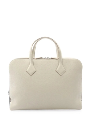 Hermès Pre-Owned 2010s Victoria Light briefcase - Neutrals