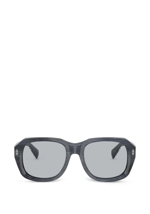 Brunello Cucinelli geometric-frame sunglasses - Grey