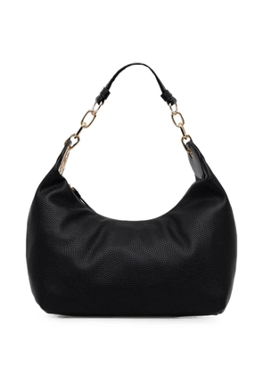 LIU JO logo-plaque chain-link tote bag - Black