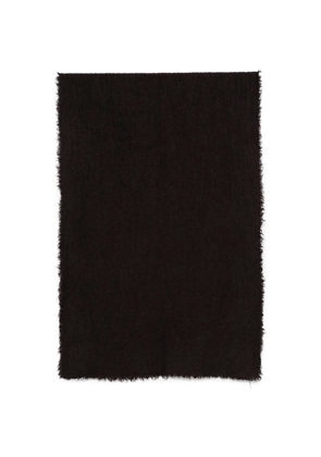 Faliero Sarti Alexia frayed scarf - Brown