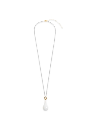 TOTEME crystal-pendant necklace - Silver