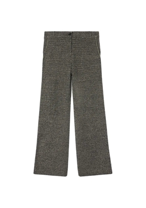 Guest In Residence Waffle Work knit trousers - Grey