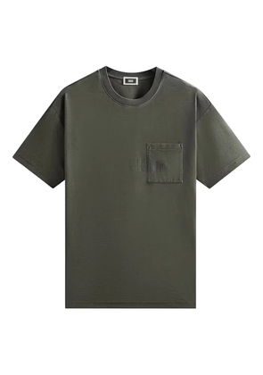KITH logo-embroidery T-shirt - Green