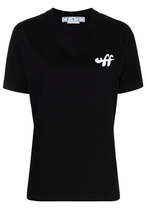 Off-White Arrow zebra-print T-shirt - Black