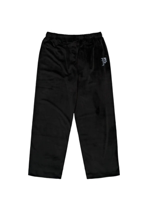 PROTOTYPES Nikki rhinestone-embellished track pants - Black