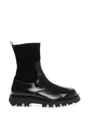 Fratelli Rossetti Sidney semi-brogue ankle boots - Black