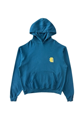 ERIC EMANUEL EE Basic long-sleeve hoodie - Blue